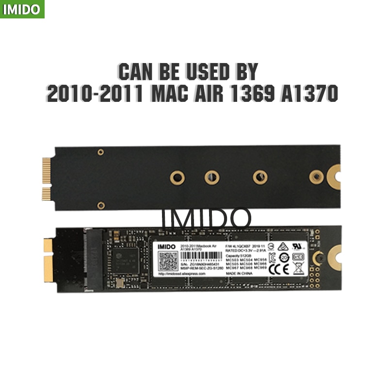 Imido SSD ƺ  2011 A1369, 512gb, 1tb, 256gb, 128gb..
